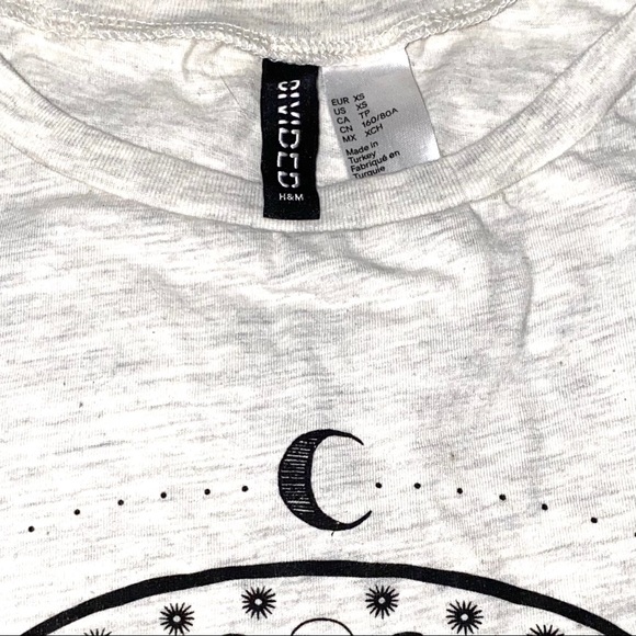 H&M Sugar Skull Graphic Tee - Picture 3 of 5